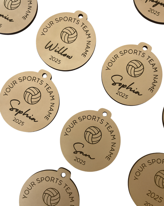 Custom MDF Sports Medals – Personalised for Your Team