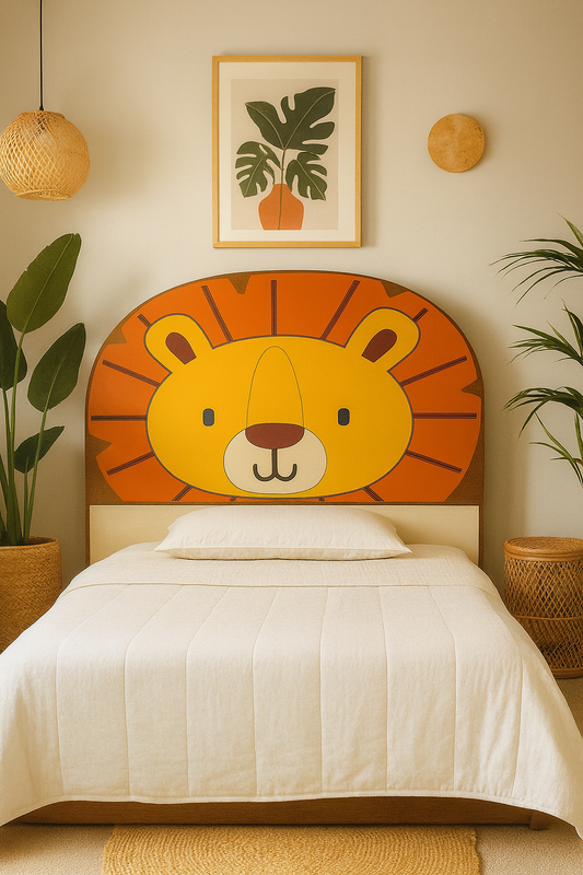 NEW! Jungle Headboard Range - Lion