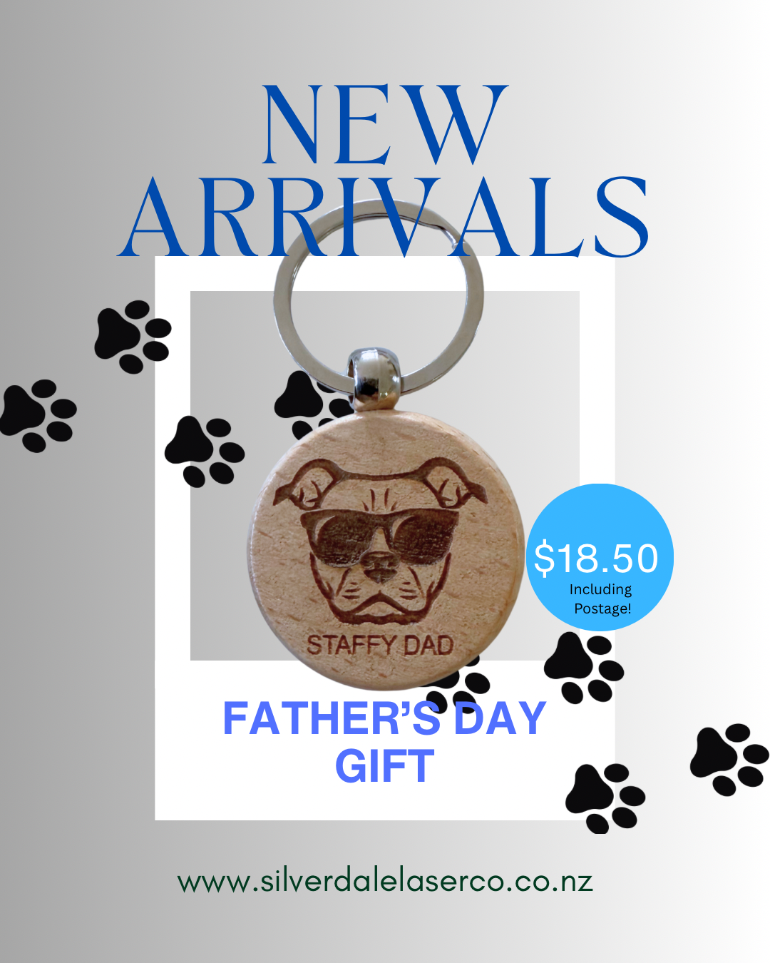 Father's Day - Staffy Dad
