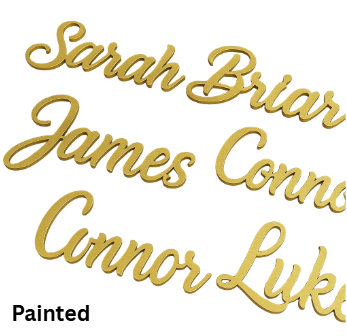 Name Place setting