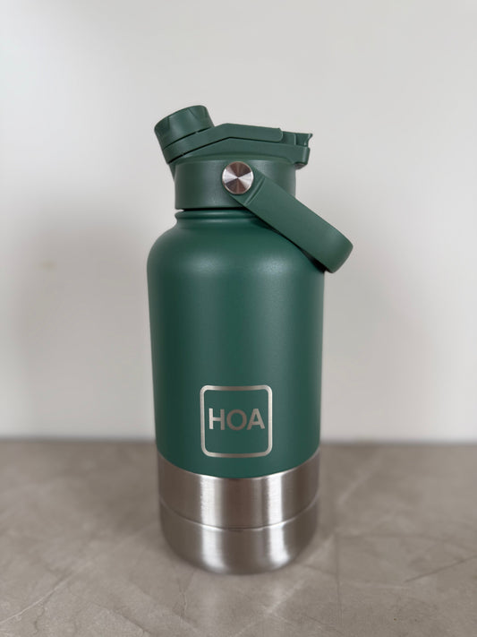 3 in 1 Pet Water Bottle - Green