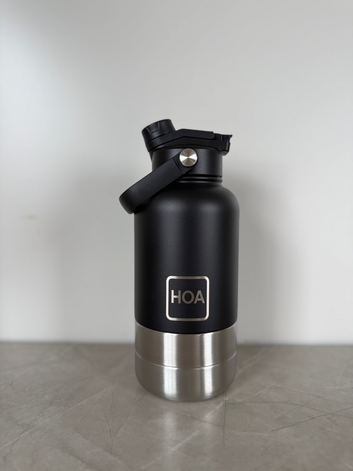 3 in 1 Pet Water Bottle - Black