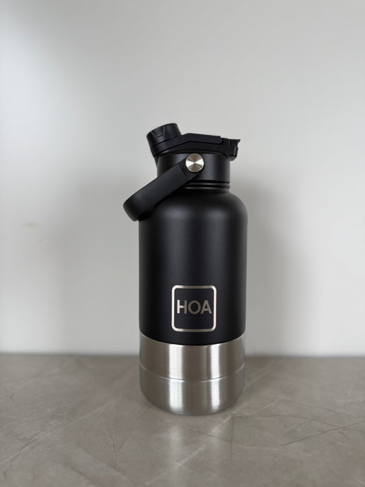 3 in 1 Pet Water Bottle - Black