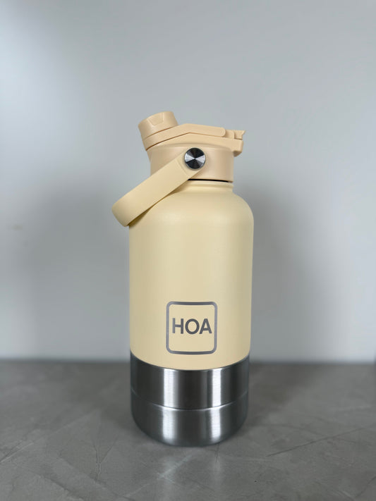 3 in 1 Pet Water Bottle - Yellow