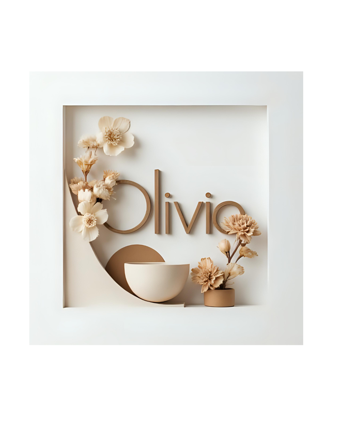 Custom MDF Name - 3mm