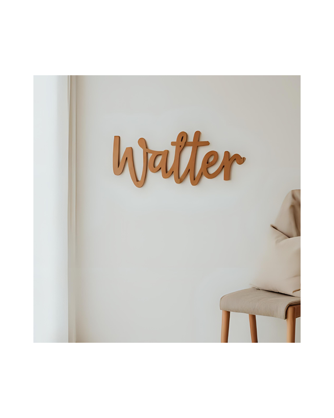 Custom MDF Name - 3mm