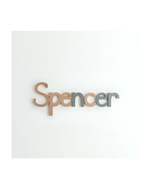 Custom MDF Name - 3mm