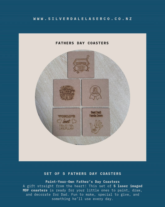 Father's Day Coasters